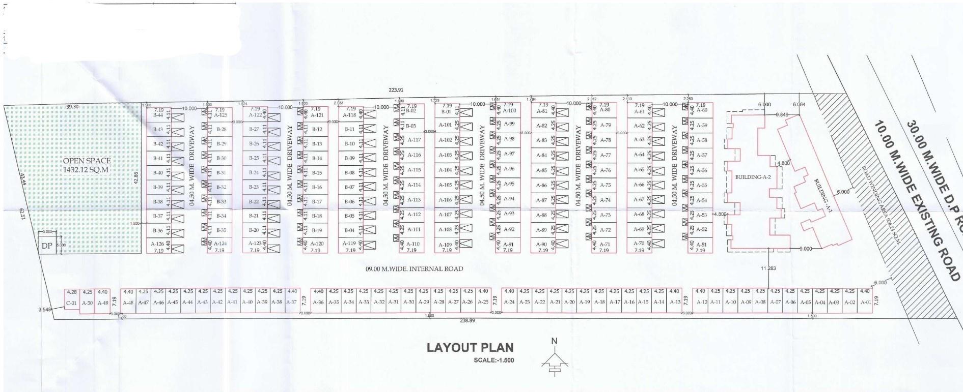 sai-residency Layout Plan