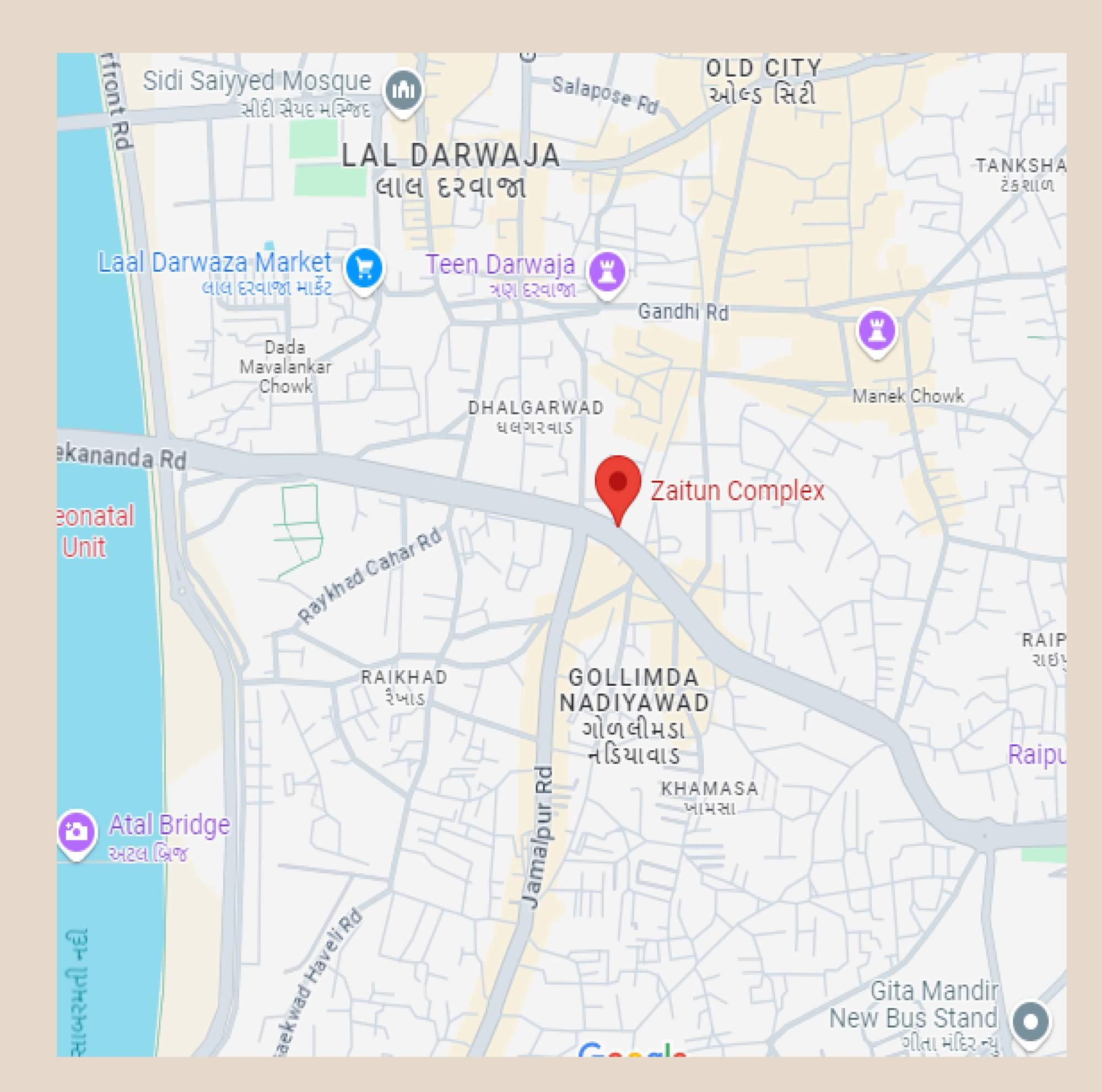 zaitun-complex Location Plan