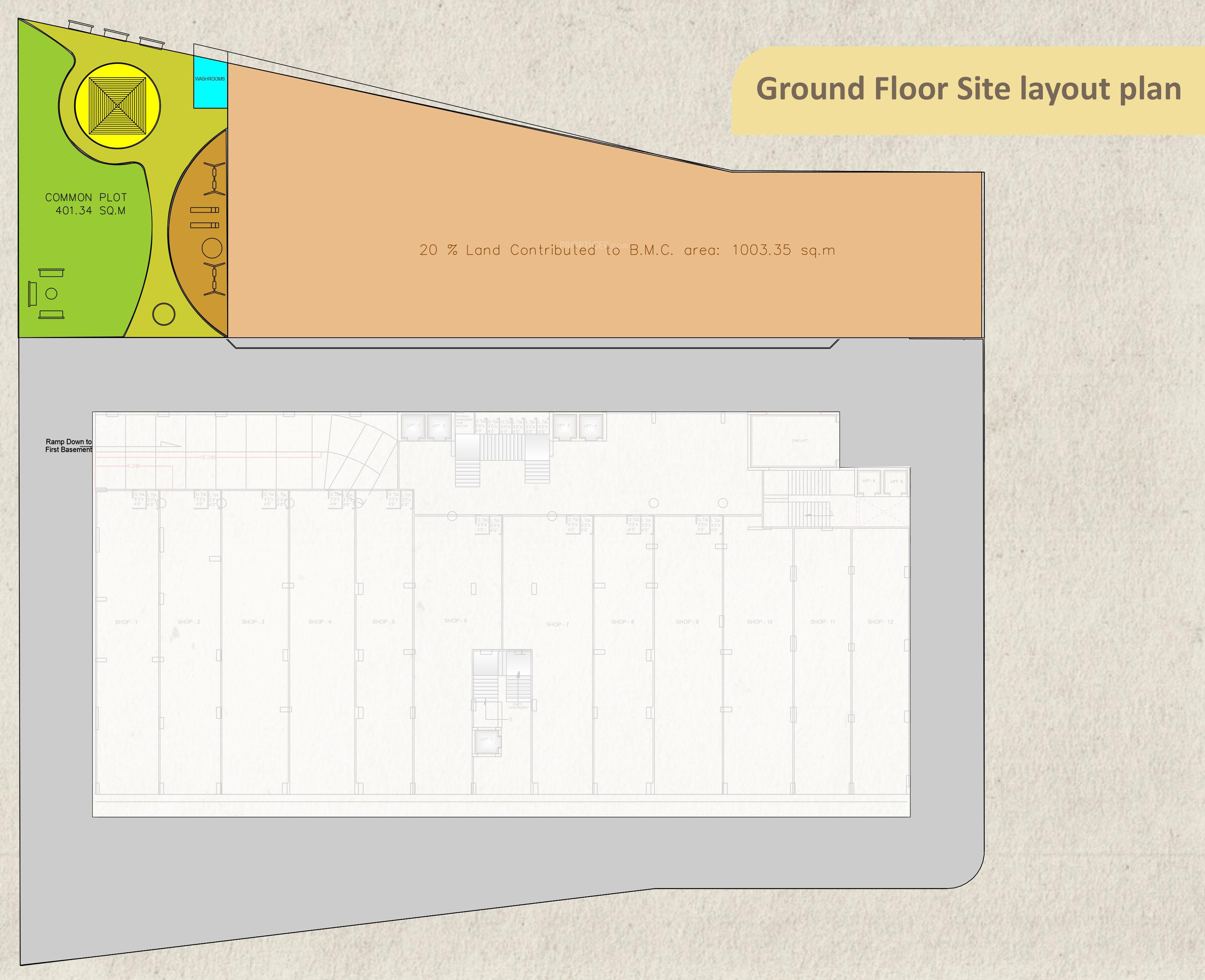 victoria-bliss Victoria Bliss Cluster Plan for ground Floor
