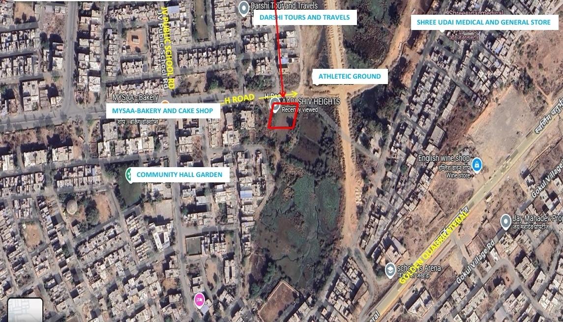 aadi-shiv-heights Location Plan
