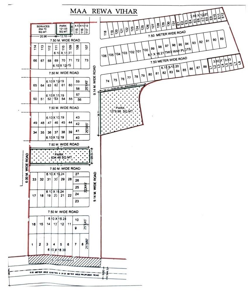 maa-rewa-vihar Layout Plan