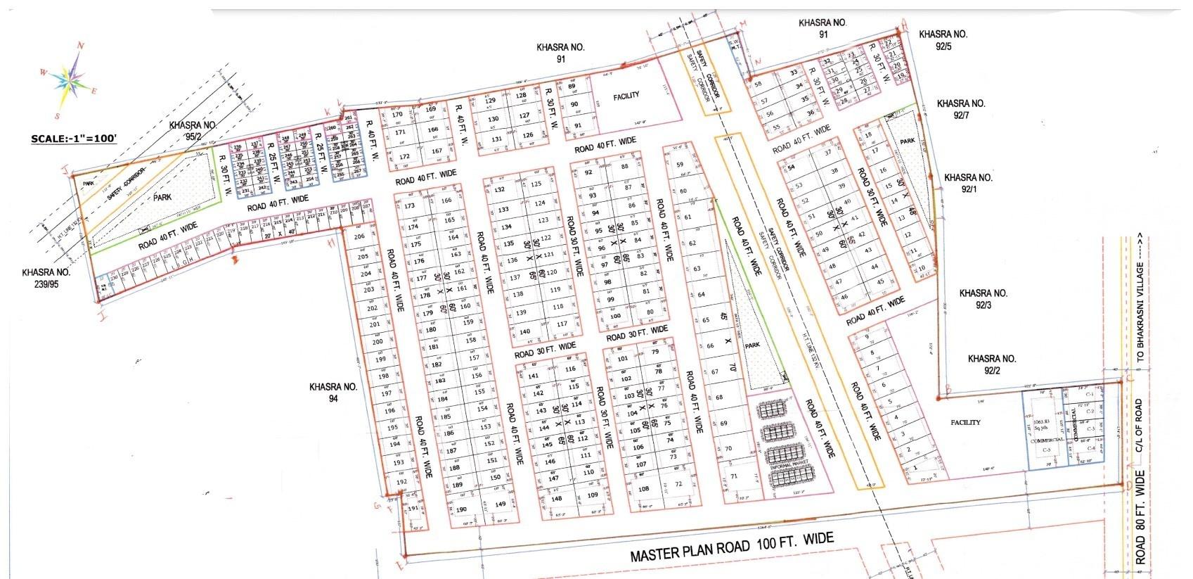 ashapurna-nri-phase-x Layout Plan