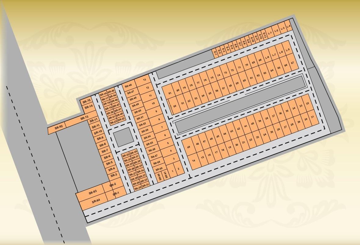 central-point Layout Plan