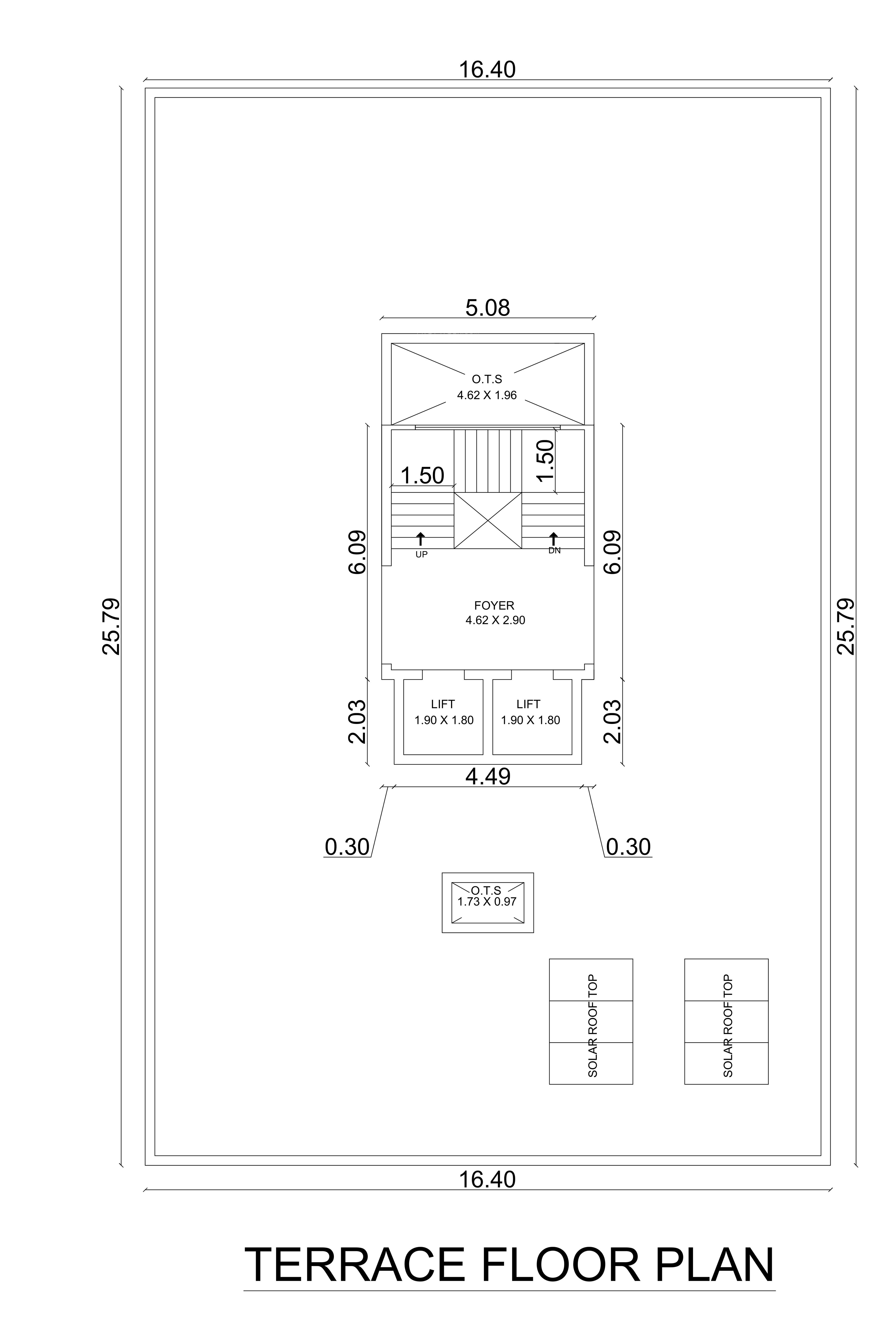 baug-e-kareem Baug E Kareem Cluster Plan for terrace Floor