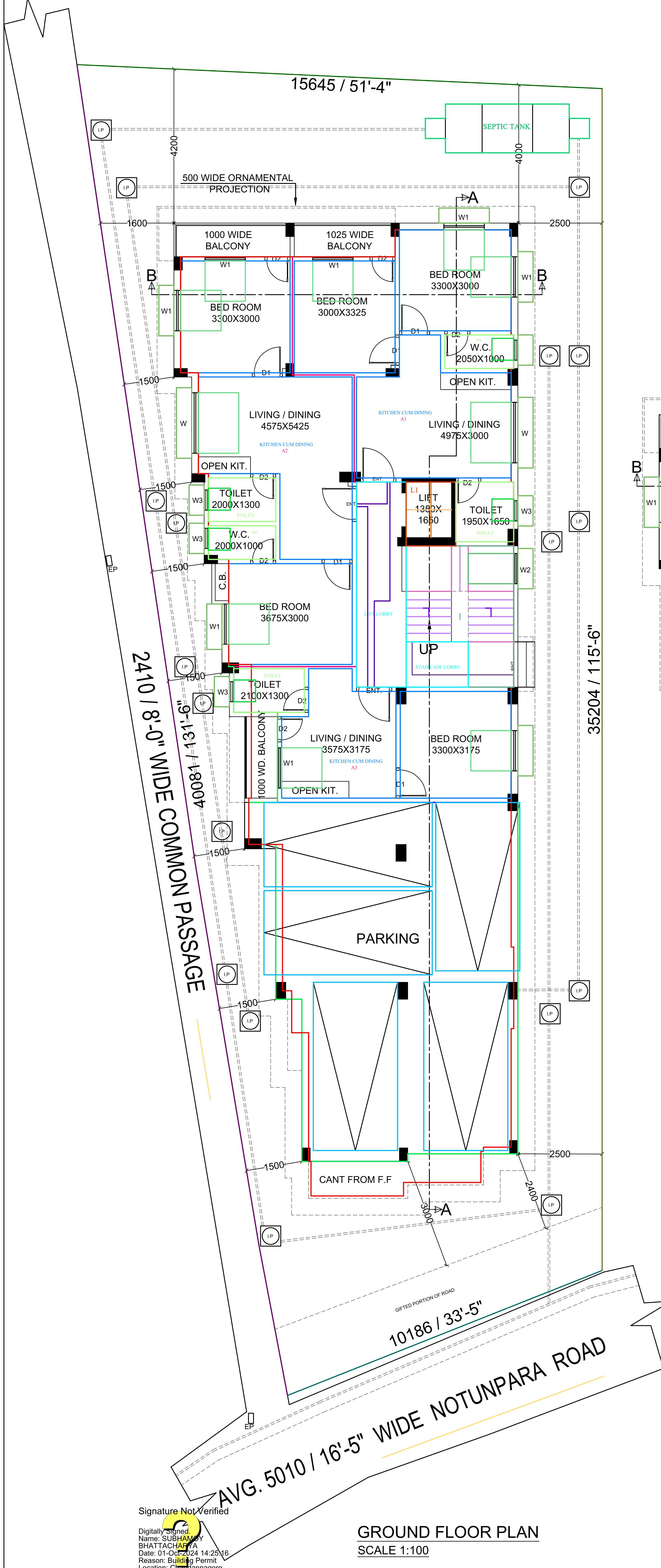 madhumita Madhumita Cluster Plan for ground Floor