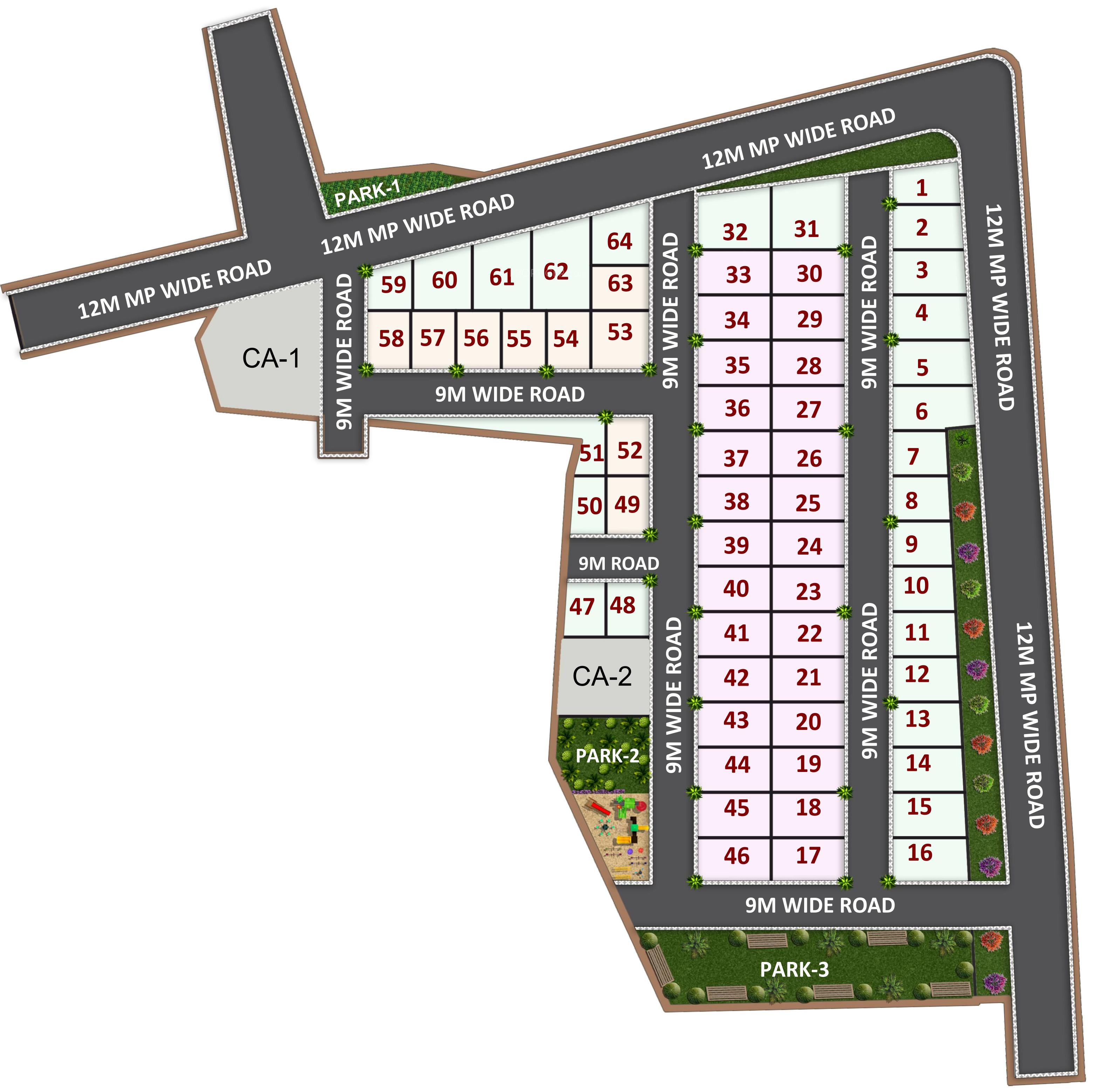 sidvin-symphony Layout Plan