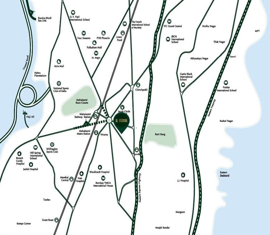 al-madina-chs Location Plan