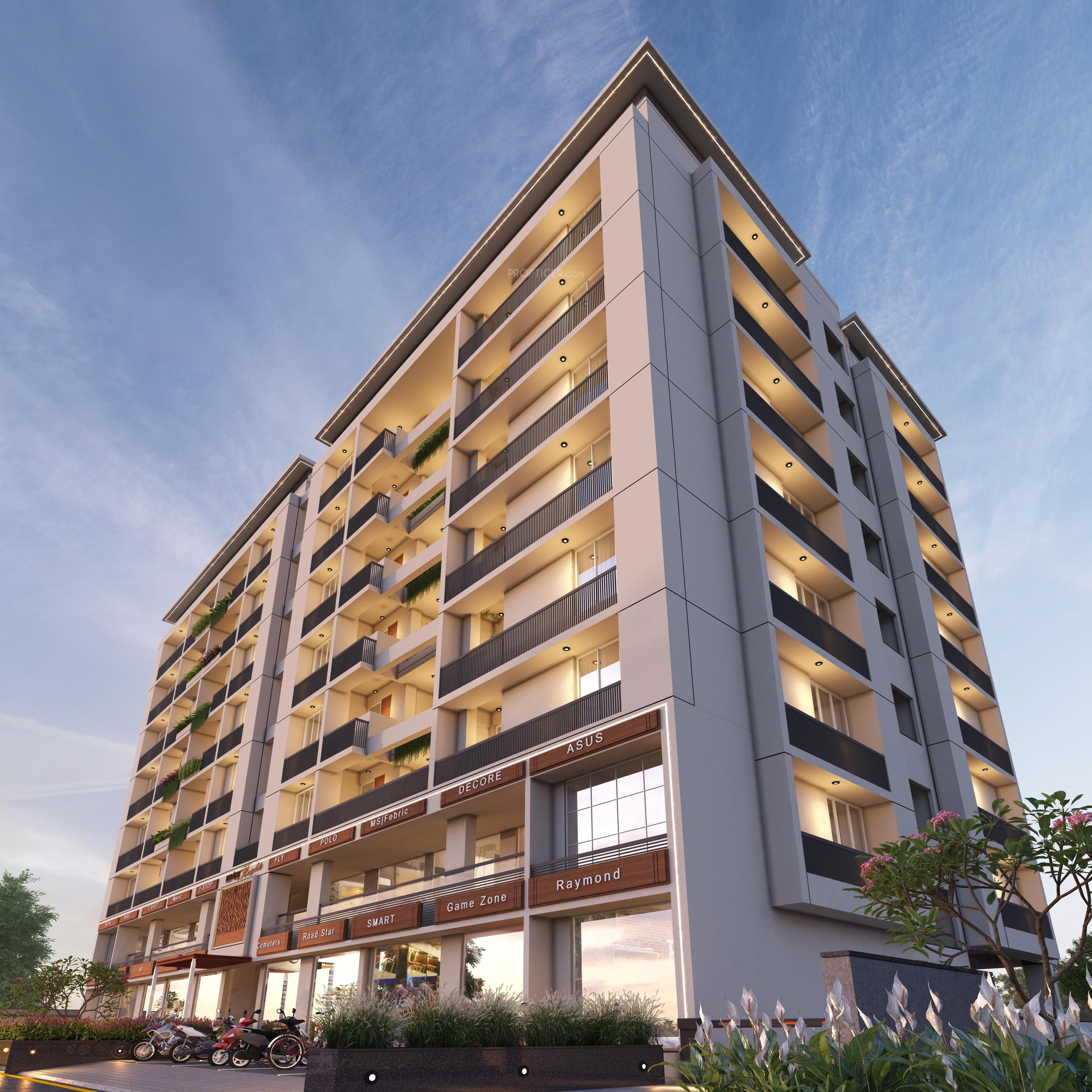patrakar-heights Elevation