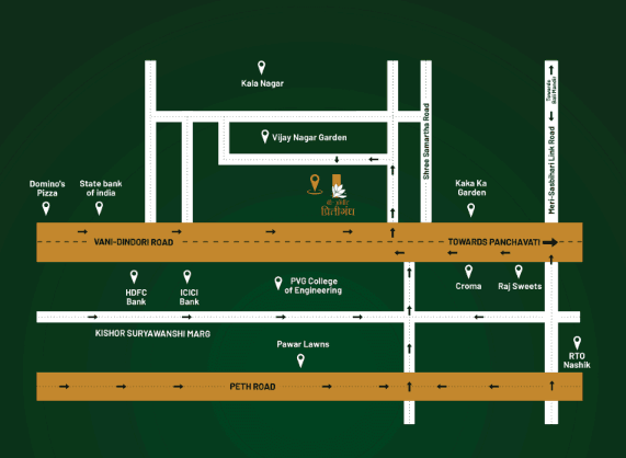pritigandh Location Plan