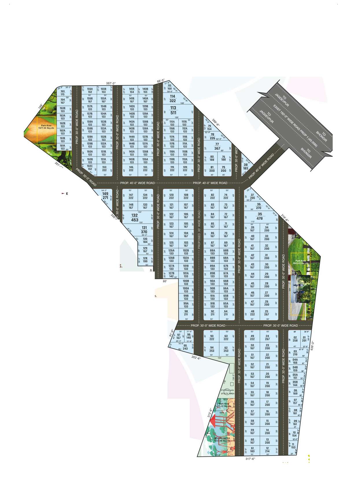 brundavanam-xii Location Plan