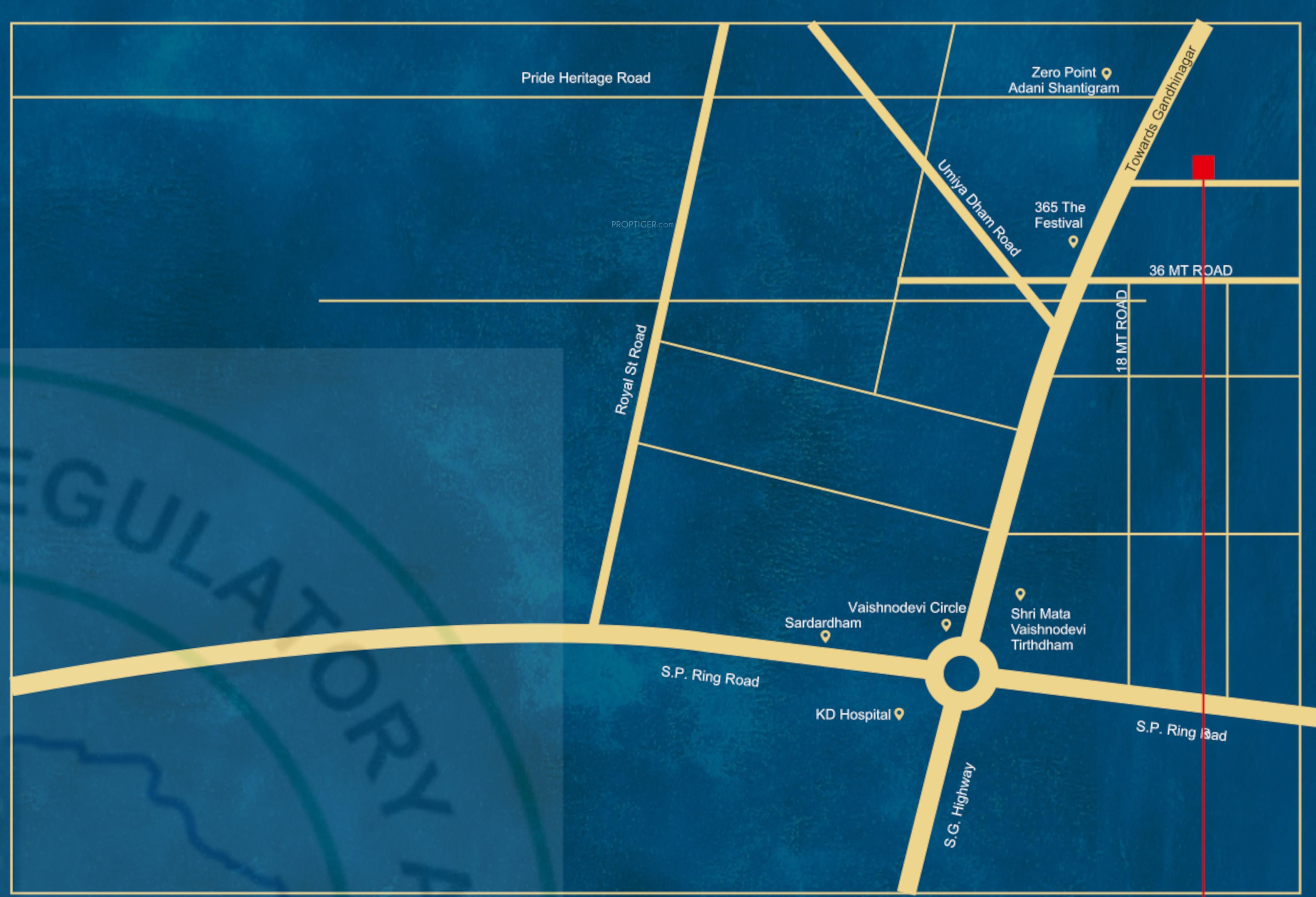 lavish Location Plan