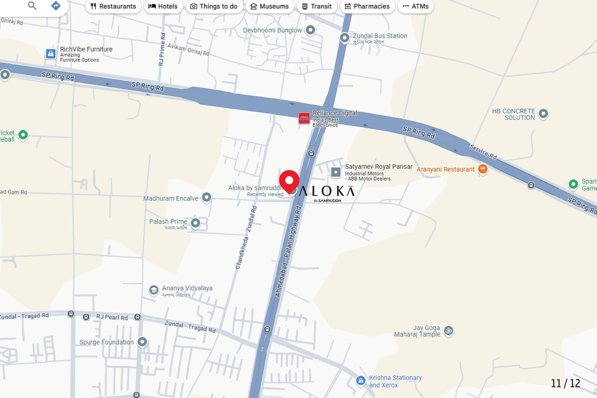 aloka-by-samruddh Location Plan