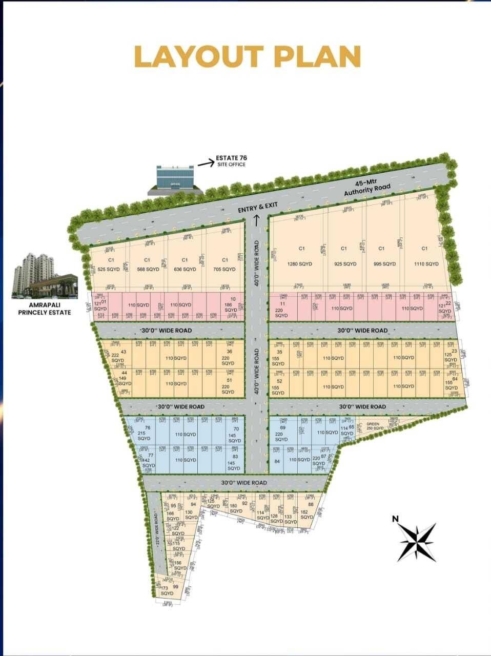 estate-76 Layout Plan