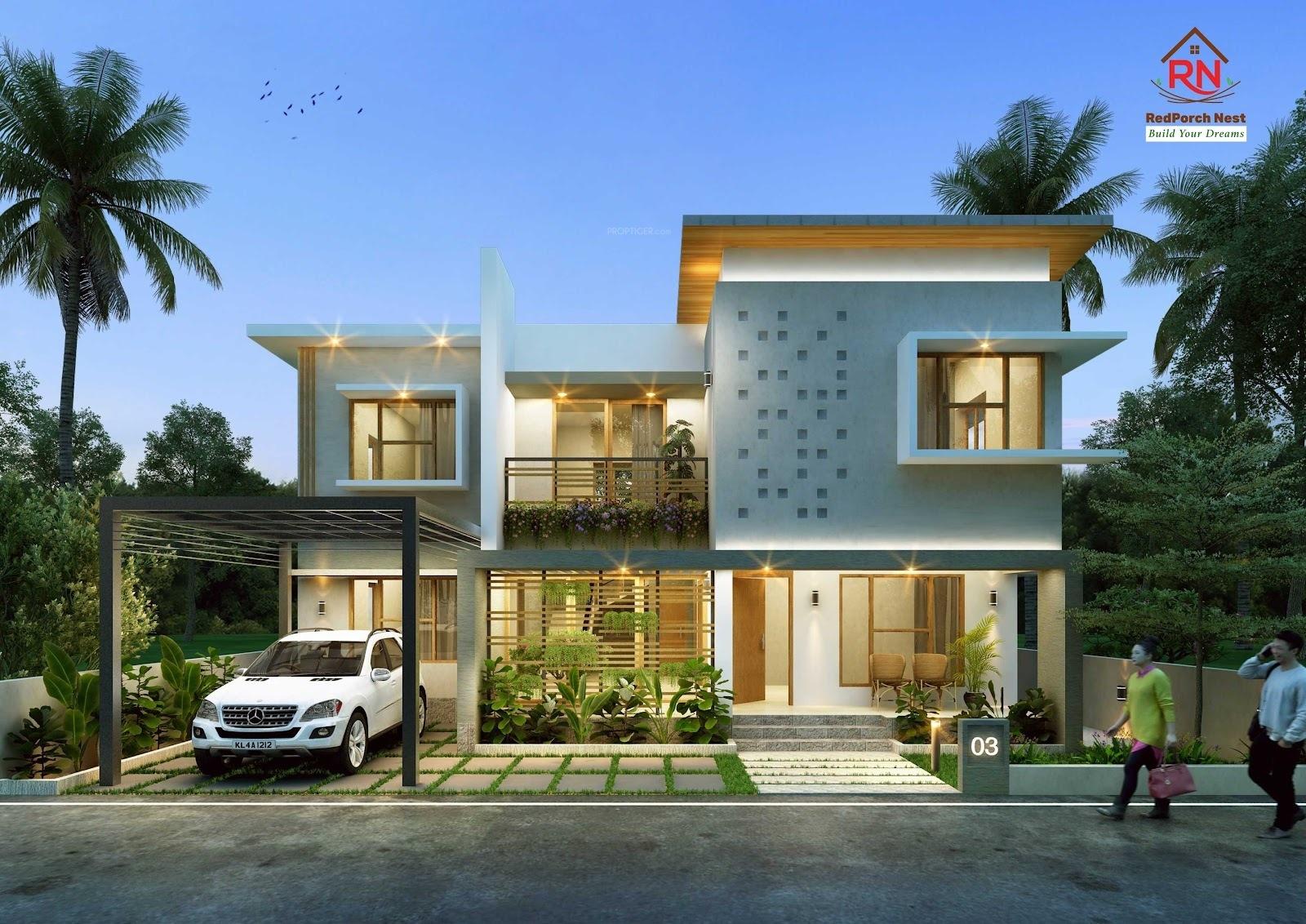 gated-community-villa Elevation