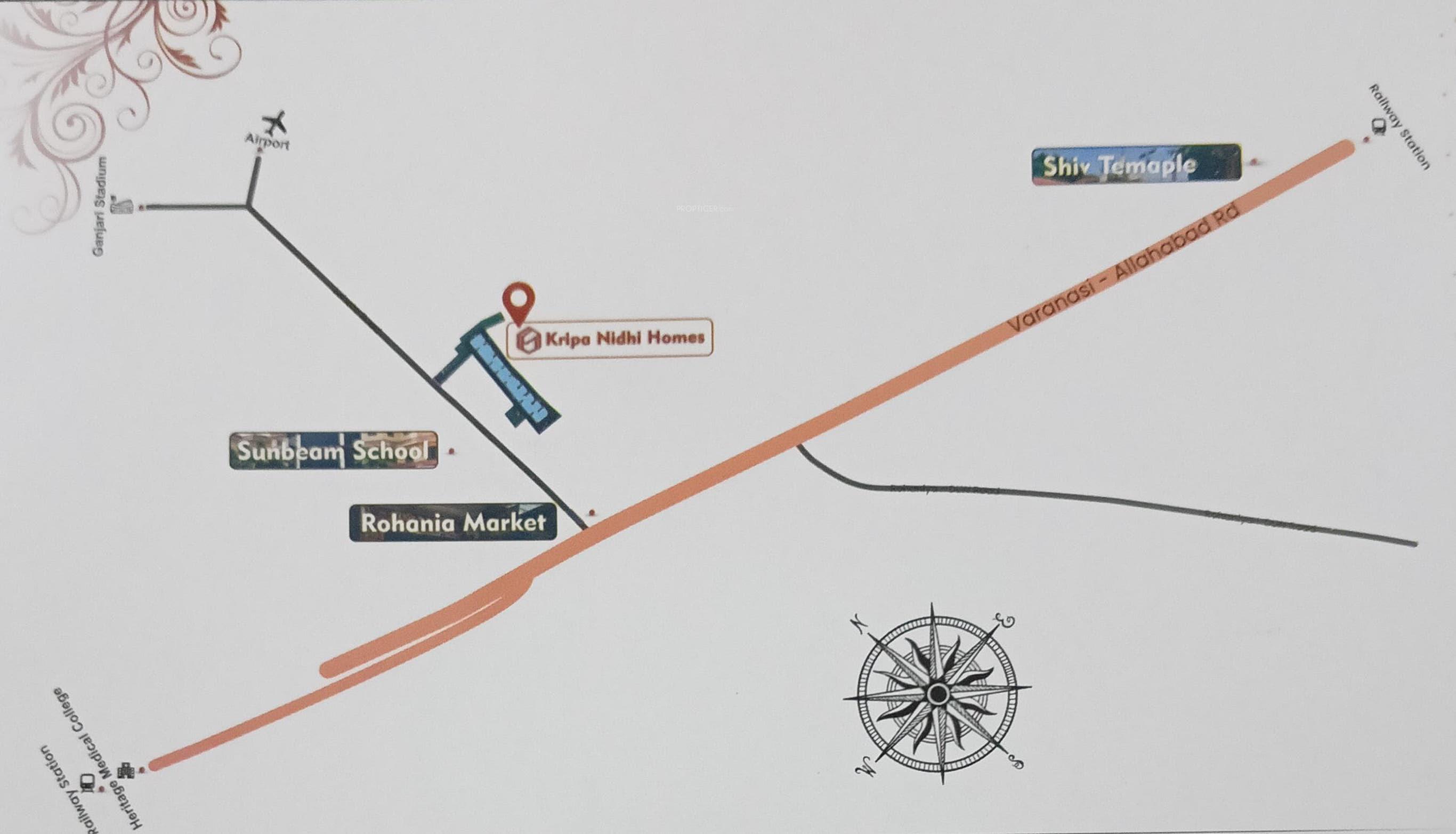 rohaniya-heights Location Plan