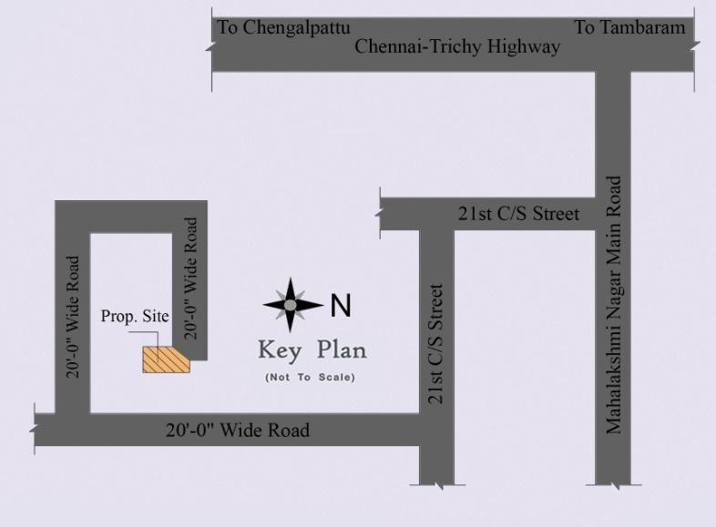 brindavanam Location Plan