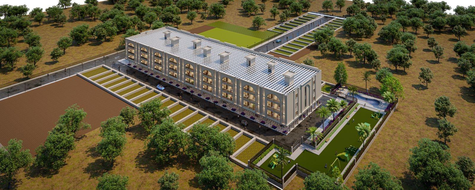 shri-braj-rani-appartment Elevation