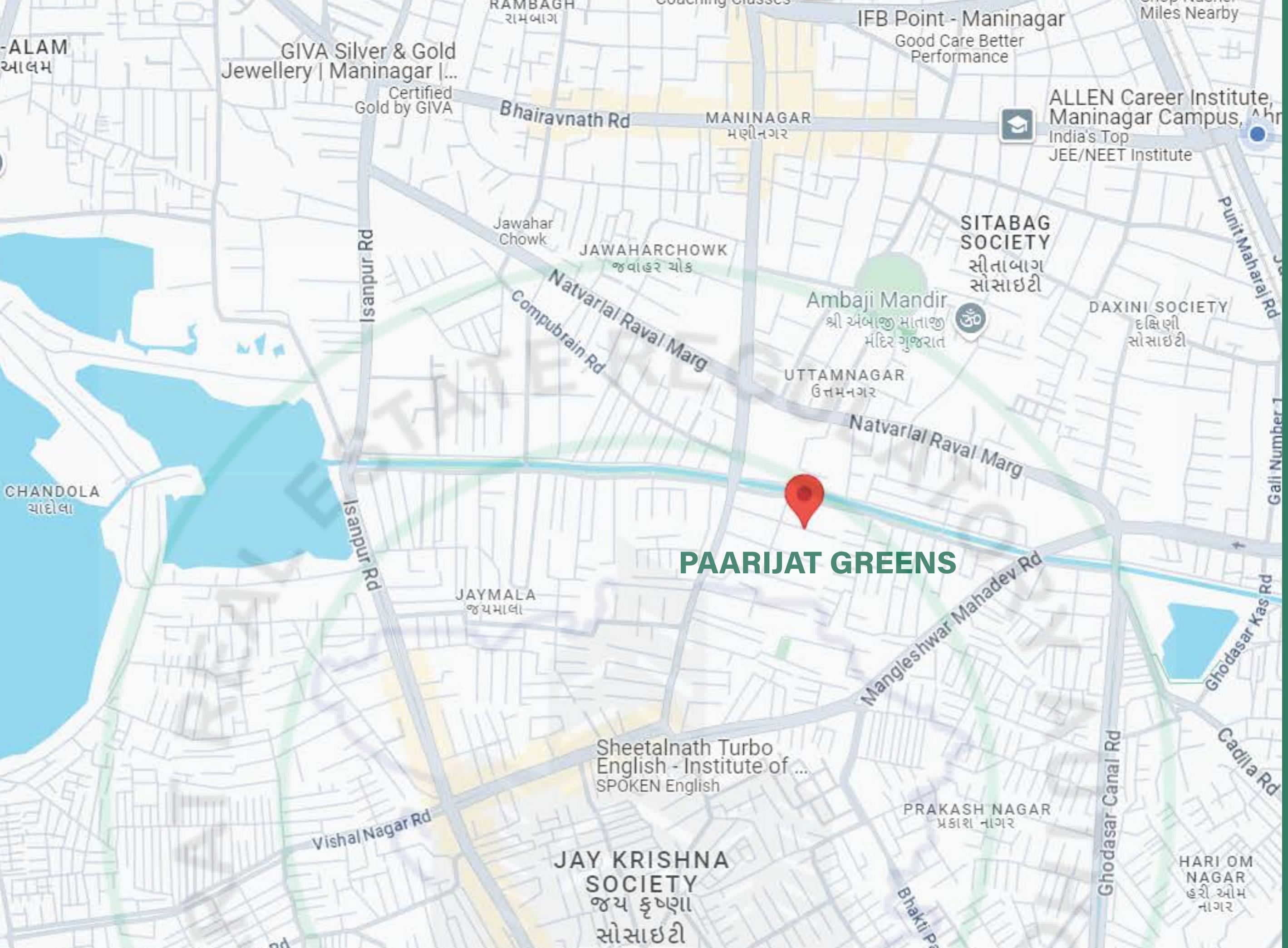 paarijat-greens Location Plan