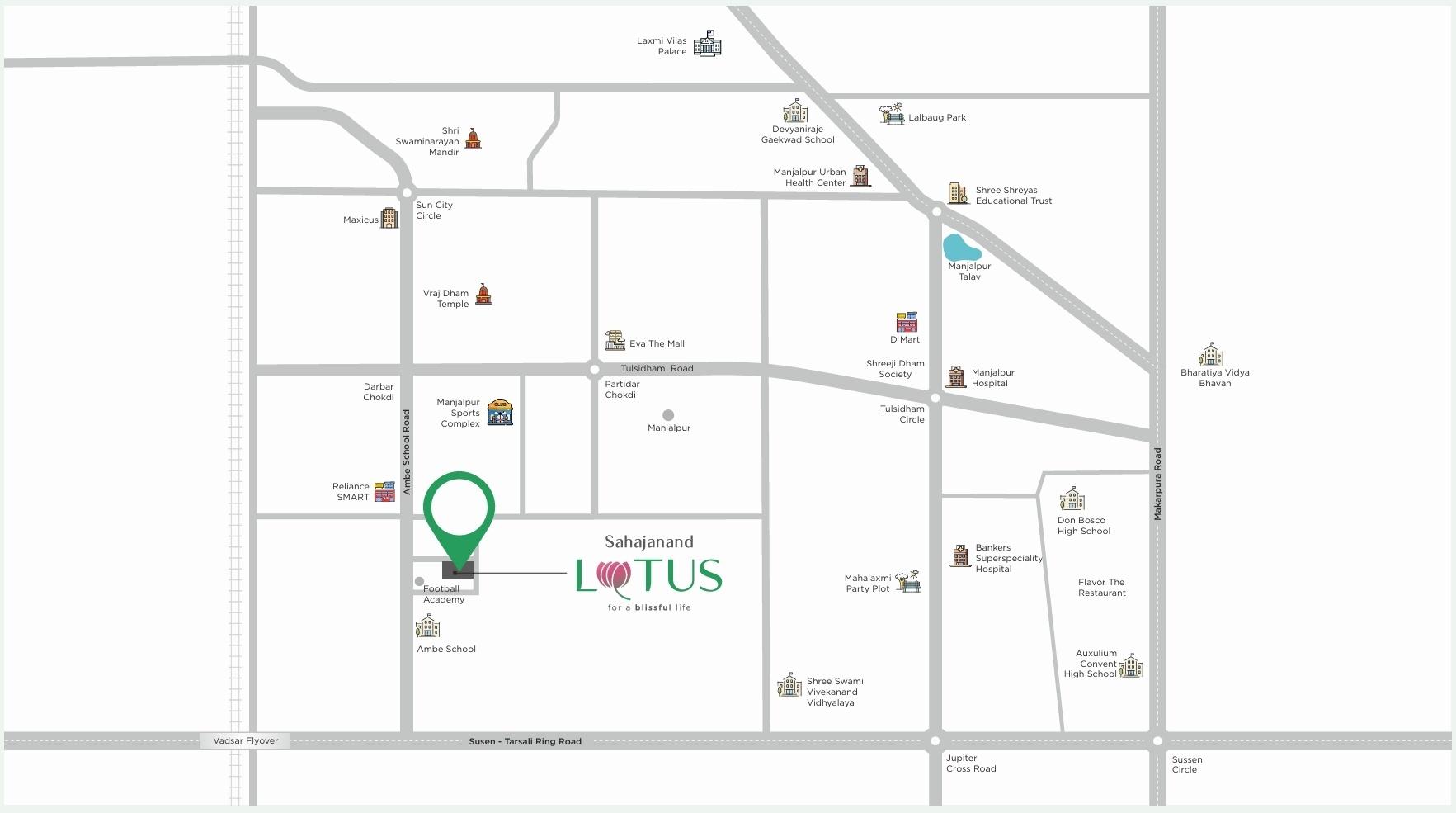 lotus Location Plan
