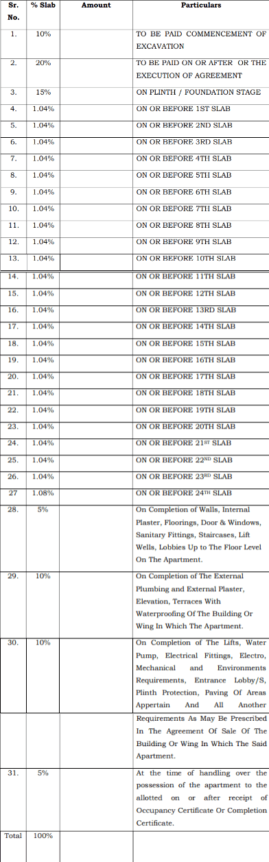 gladiolus-crown Construction Linked Payment (CLP)