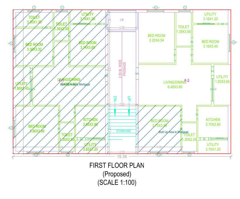 aristo-block-b Aristo Block B Cluster Plan for 1st Floor