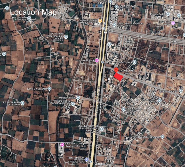 sarvasva-pearl Location Plan