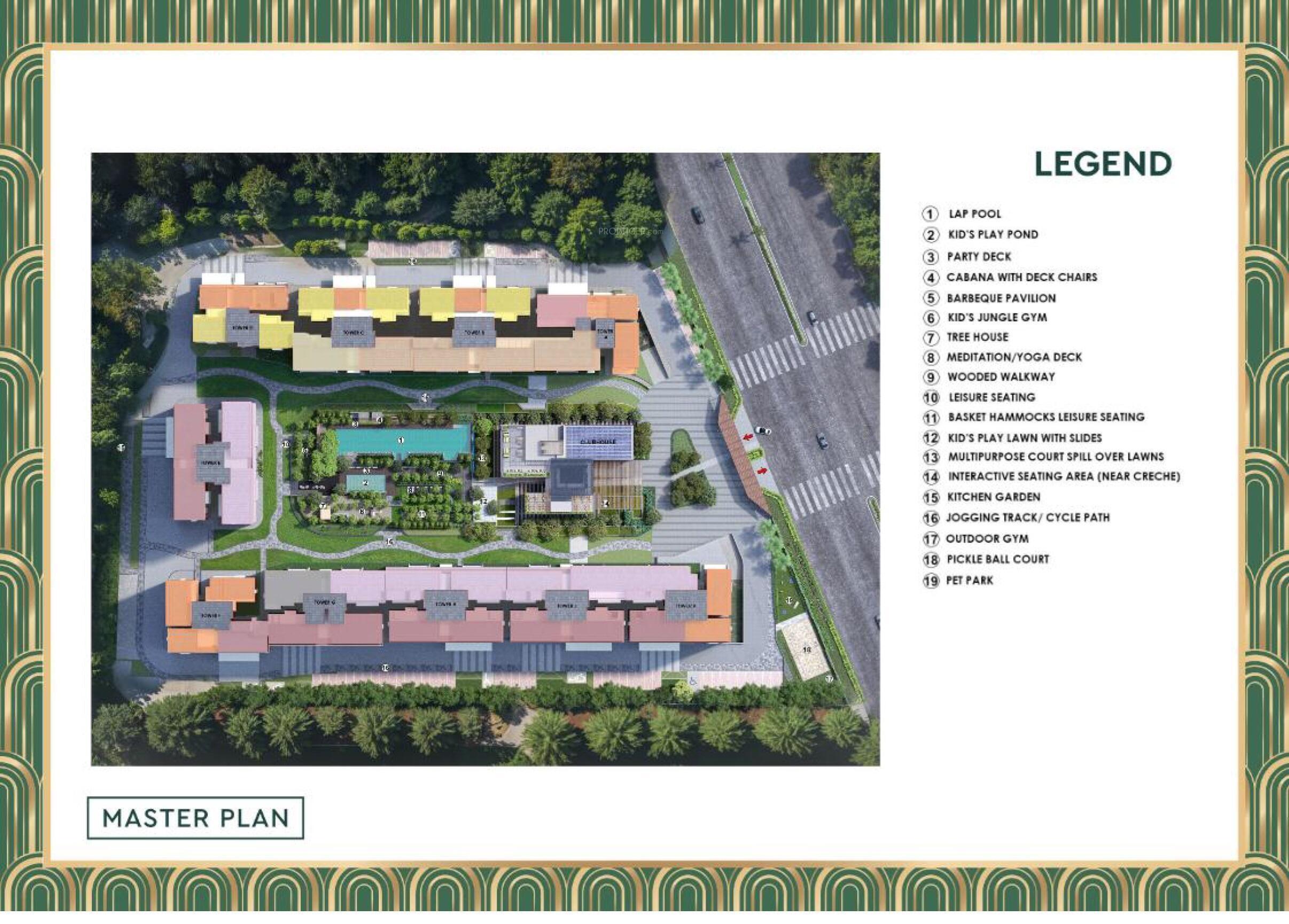 godrej-woods Master Plan