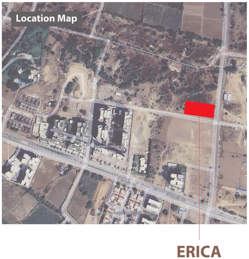 erica Location Plan
