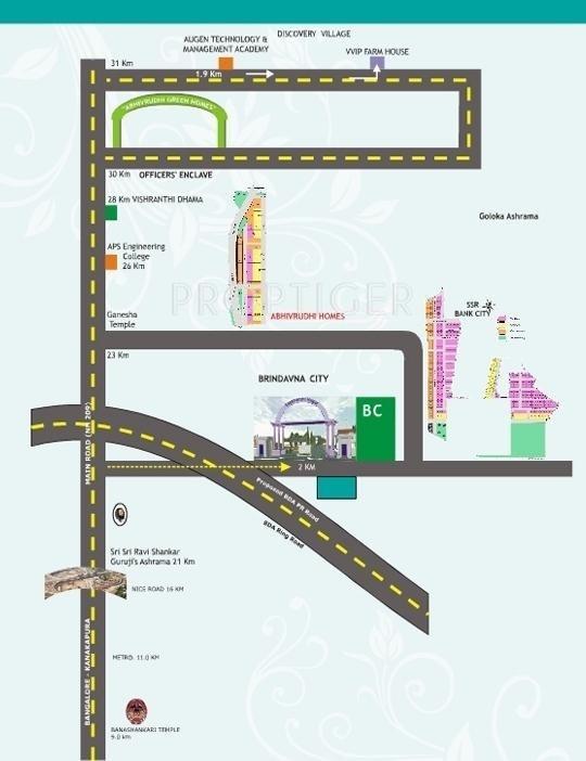 Images for Location Plan of Abhivrudhi Property Abhivrudhi Green Homes