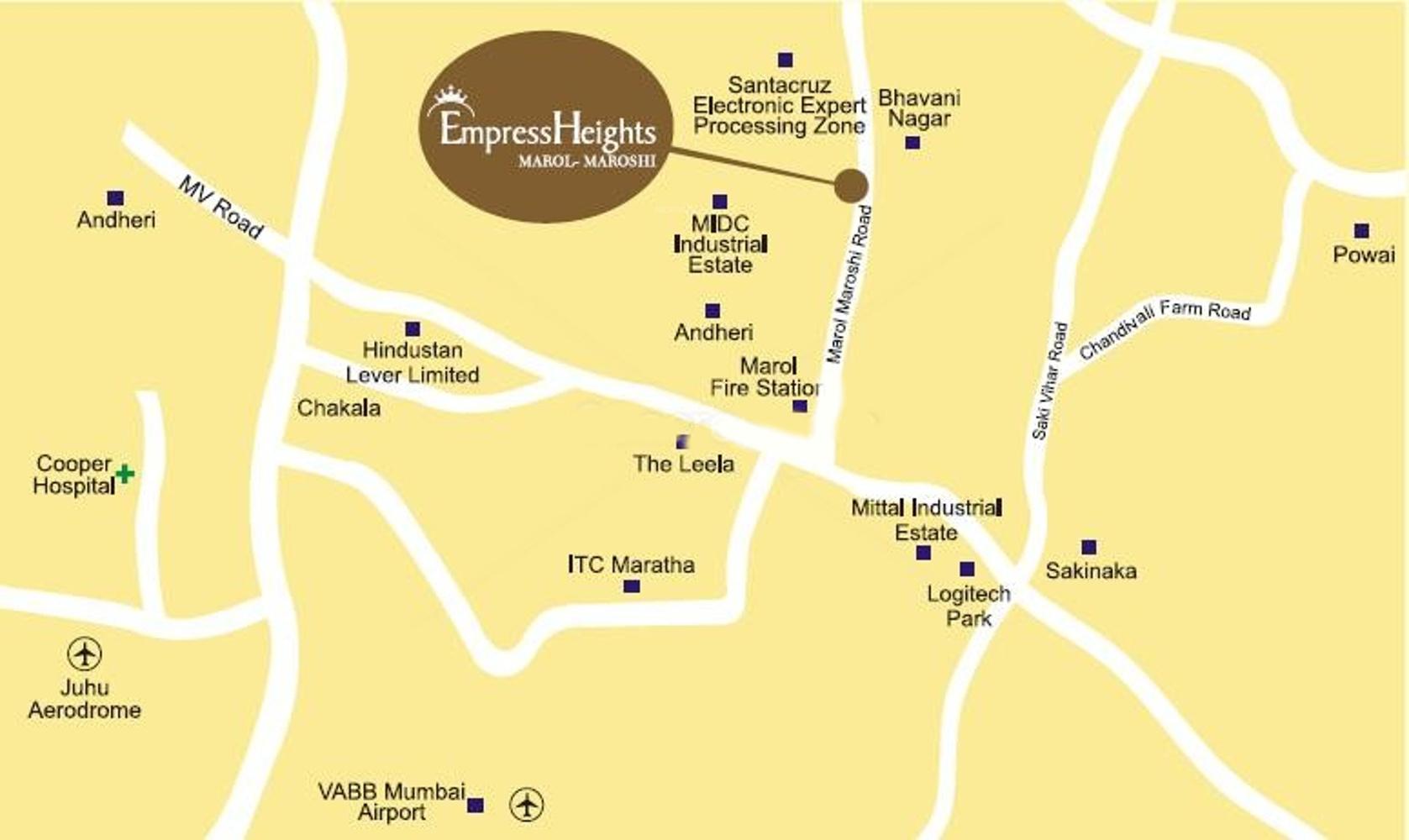 empress-heights Images for Location Plan of Dhruvi Empress Heights