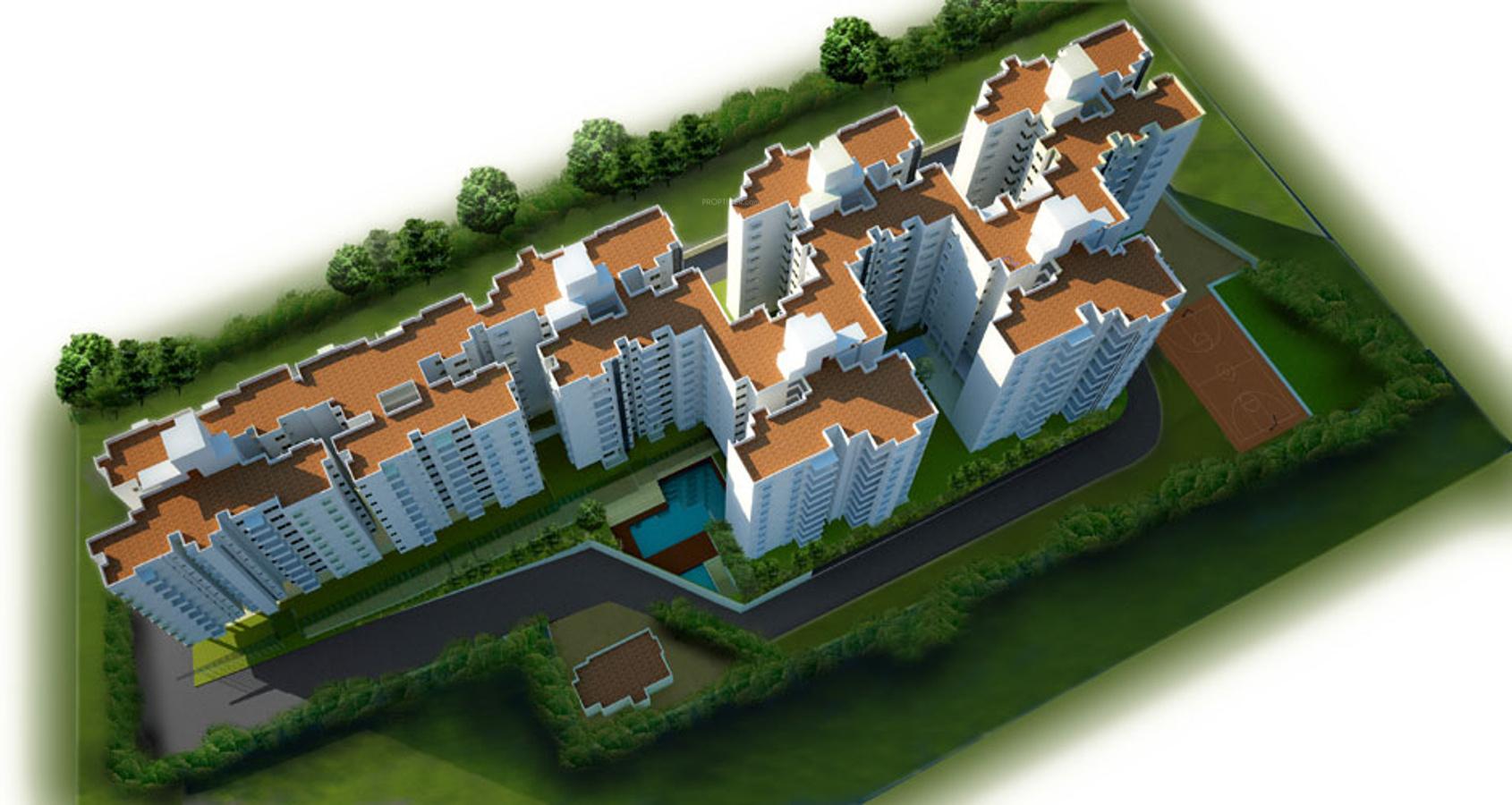 rainbow-heights Images for Elevation of DSR Infrastructures Rainbow Heights