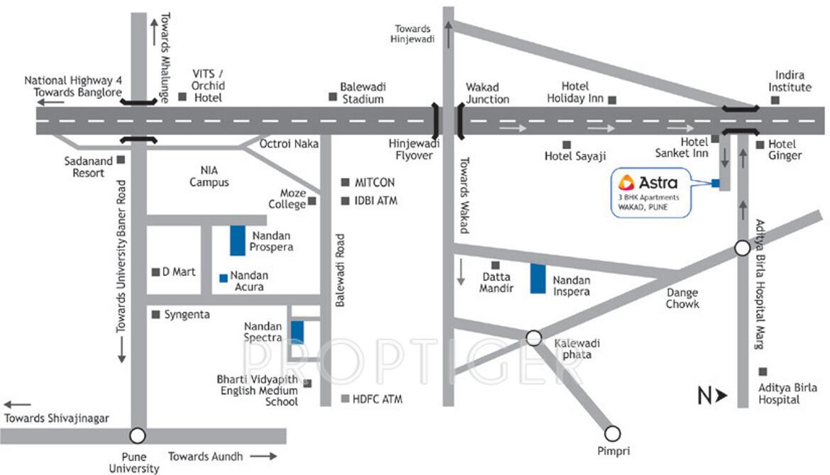 Images for Location Plan of Nandan Buildcon Astra