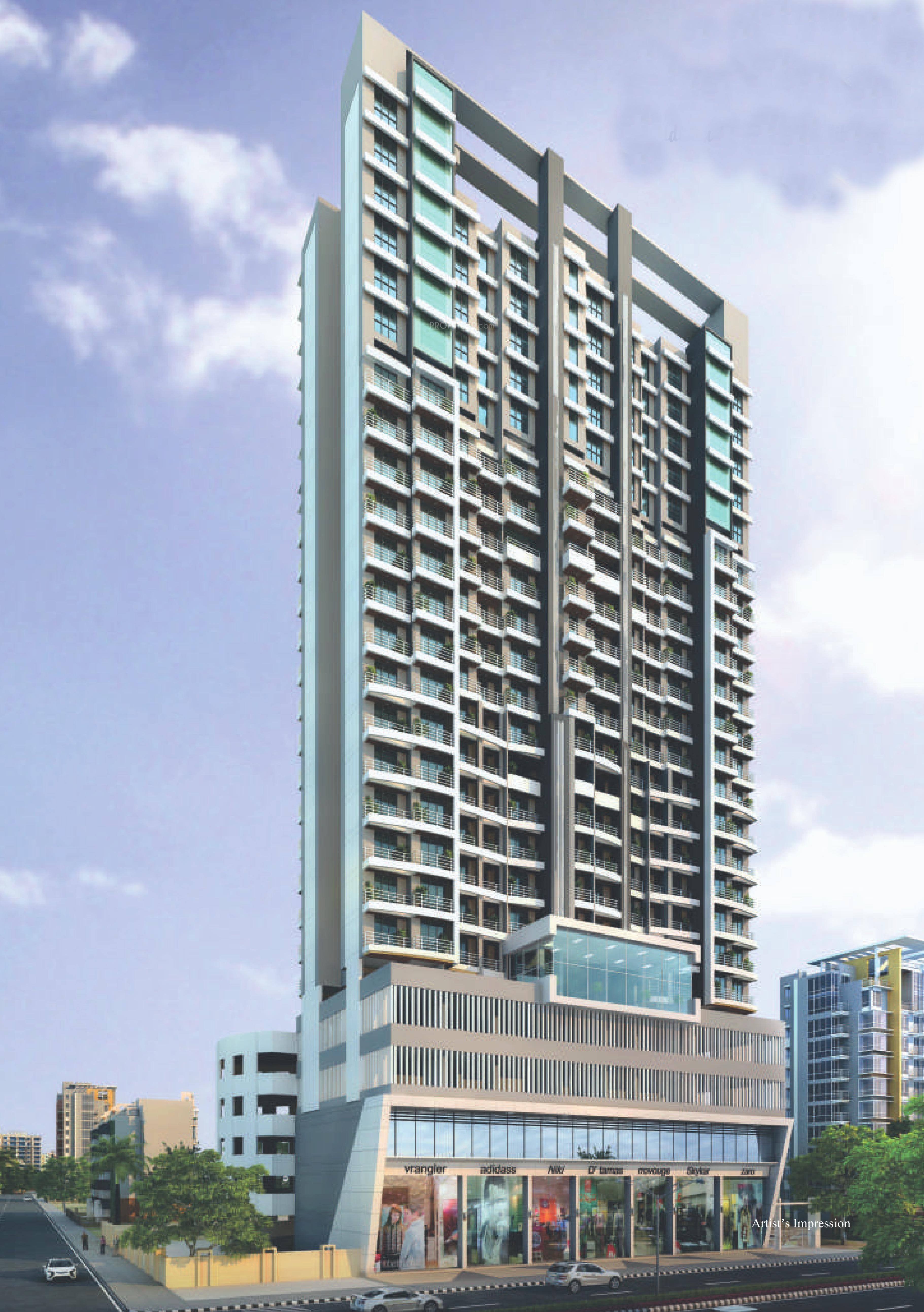 esspee-tower Elevation