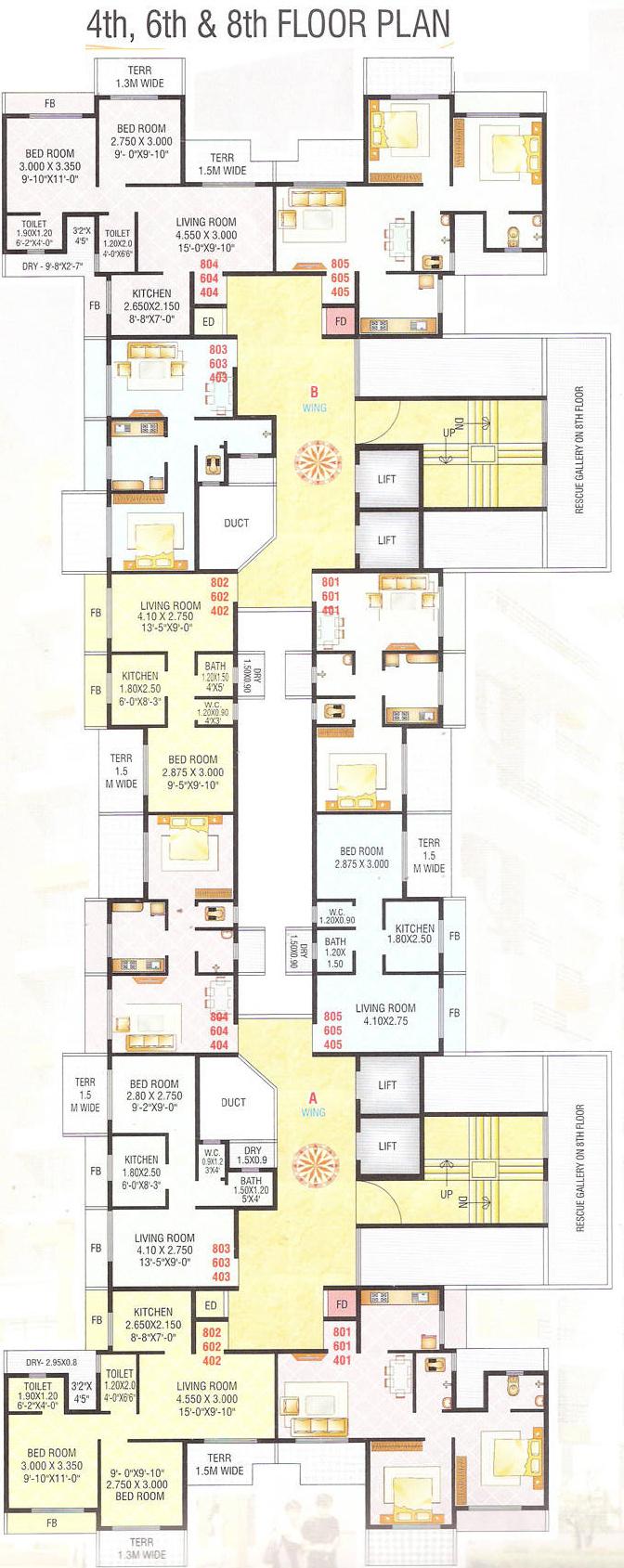 Images for Cluster Plan of Dubey Gayatri Enclave