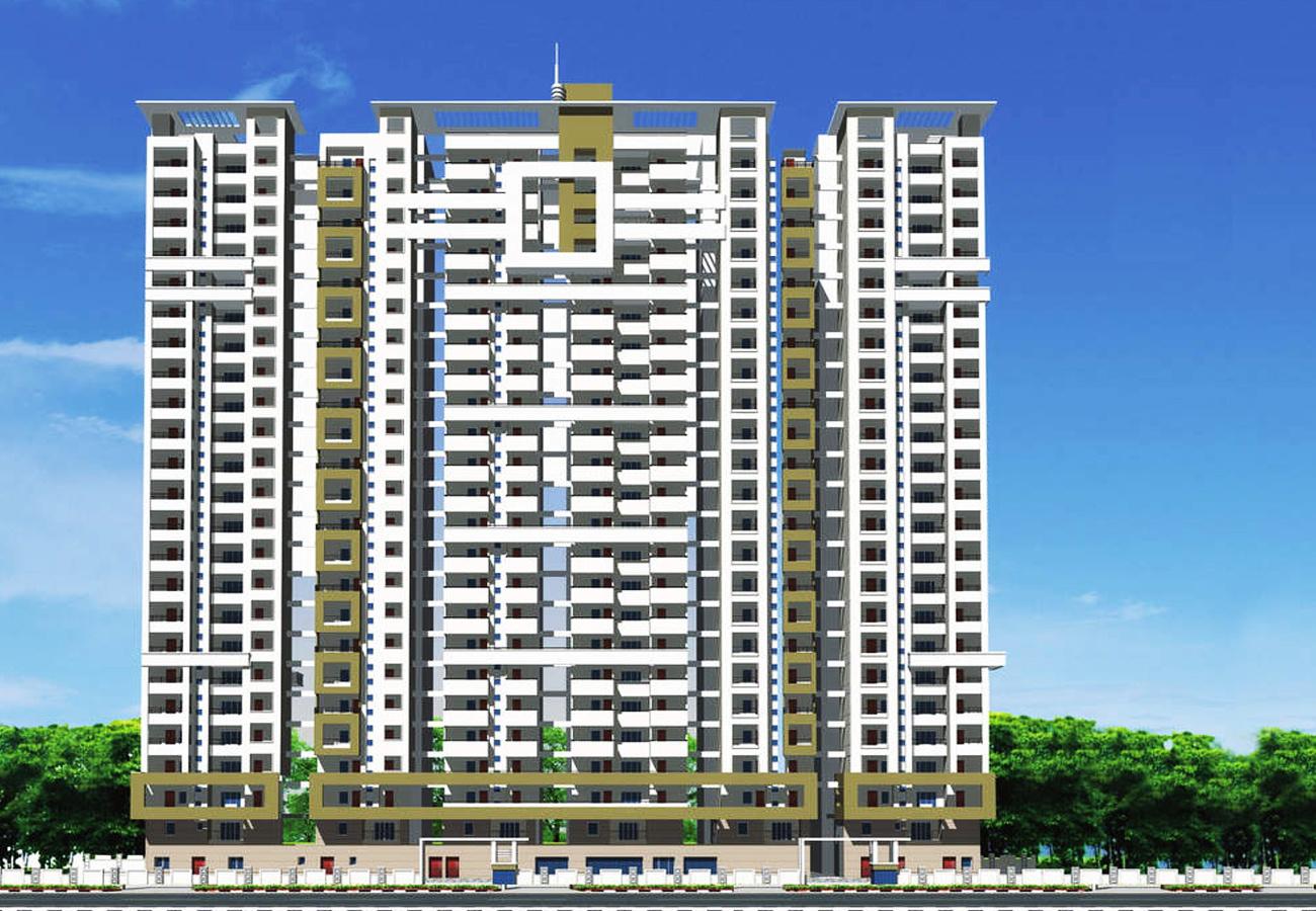 majestic-homes Images for Elevation of Manjeera Majestic Homes