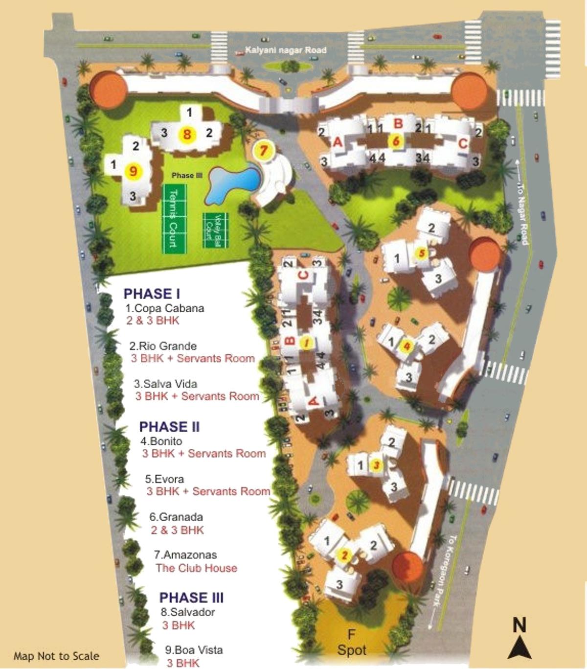 fortaleza Images for Site Plan of Raviraj Realty Fortaleza