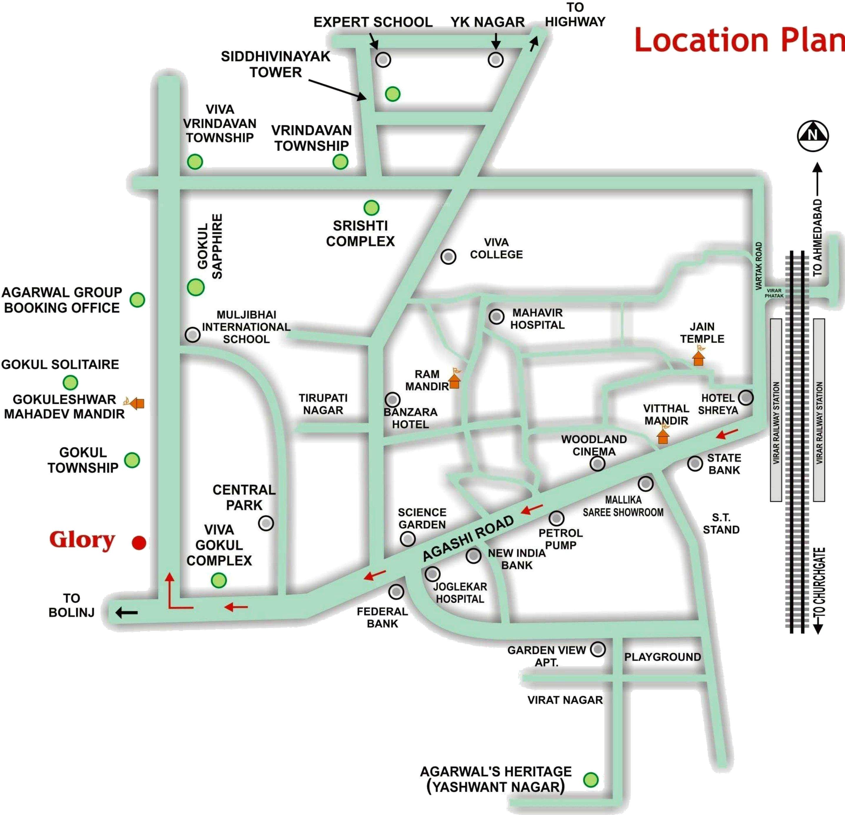 Images for Location Plan of Agarwal Glory