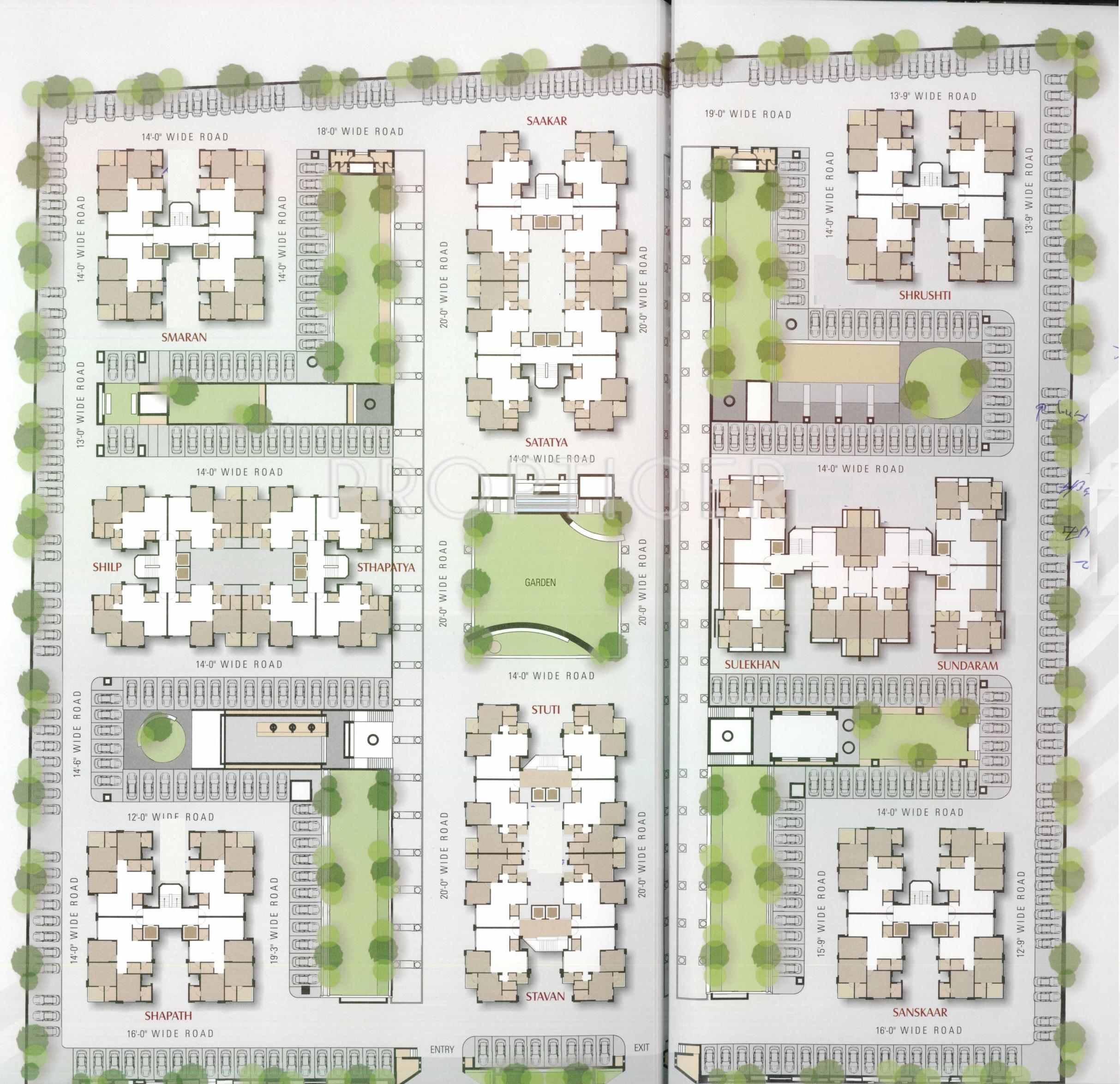 Images for Layout Plan of Chanchal Rang Raag Residency