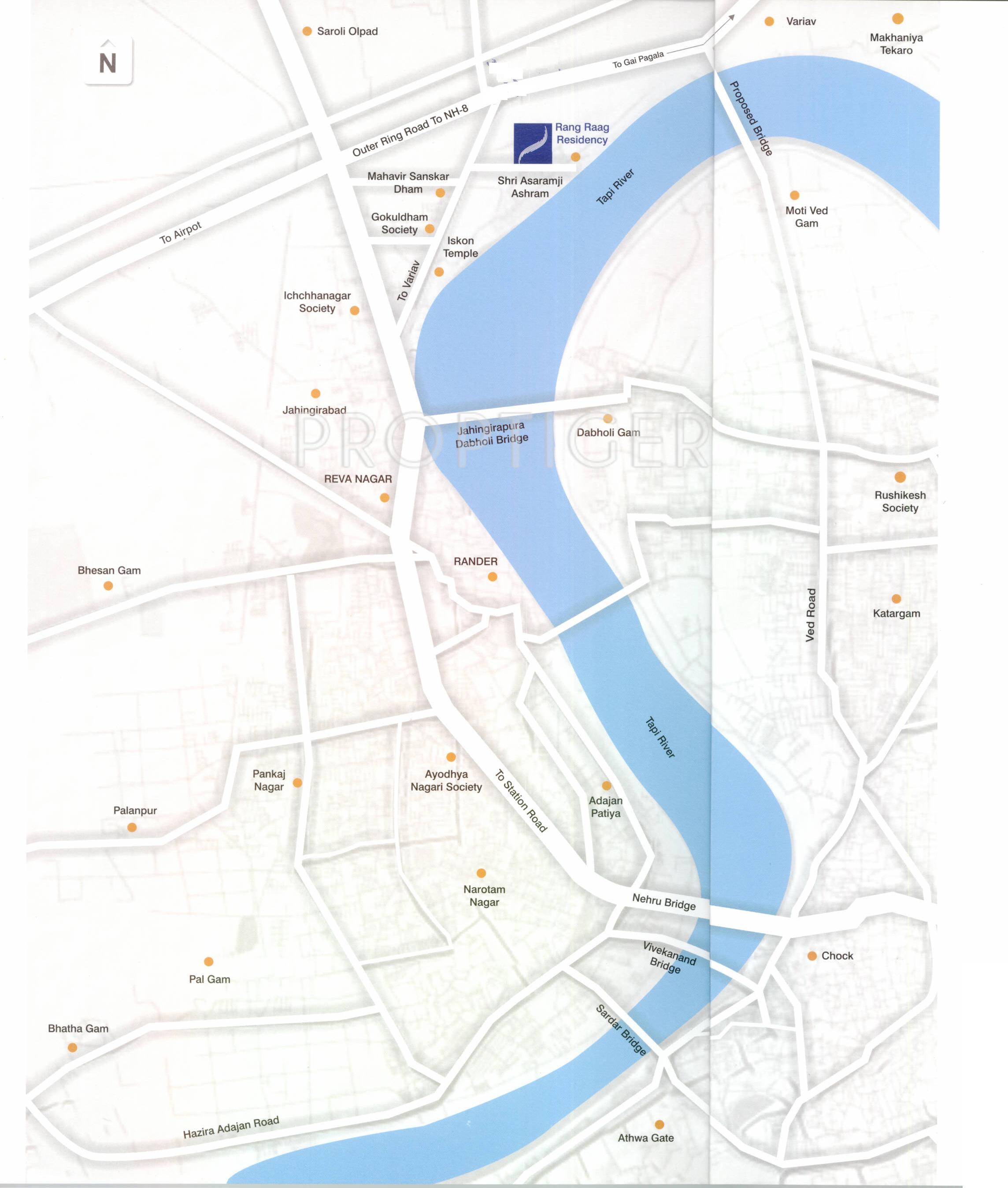 Images for Location Plan of Chanchal Rang Raag Residency