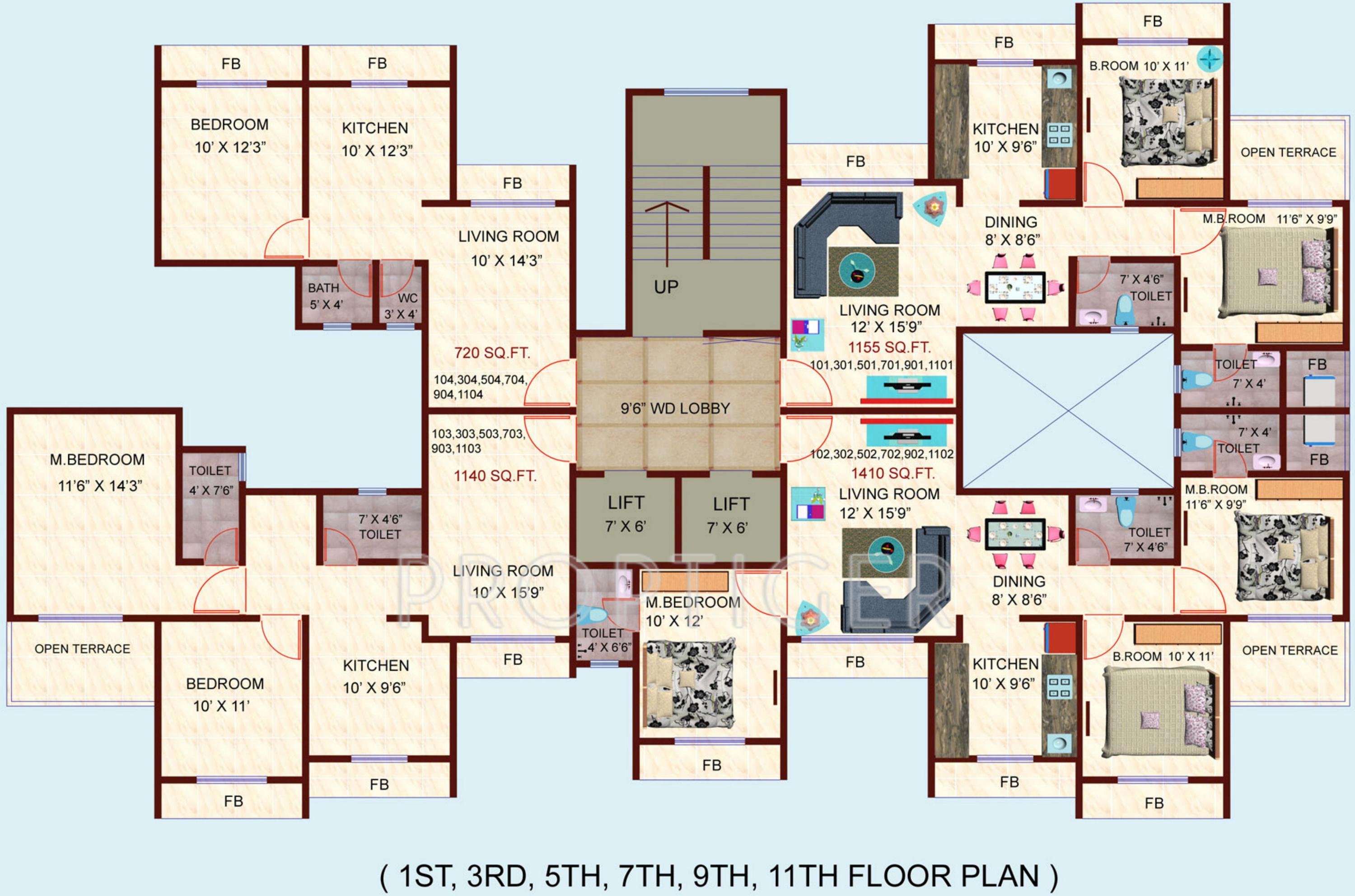 sarvodaya-enclave Images for Cluster Plan of Happy Home Sarvodaya Enclave
