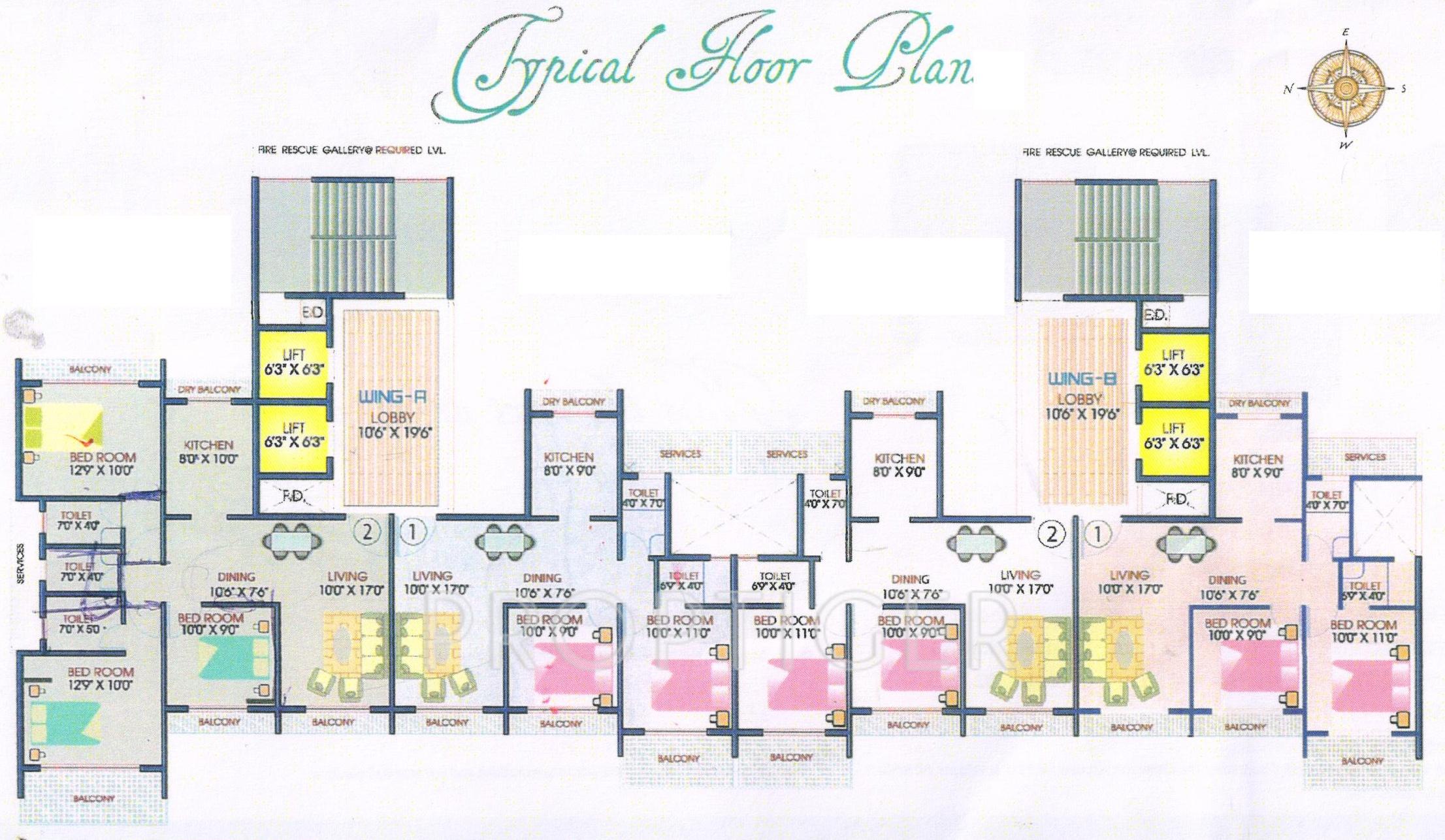 Images for Cluster Plan of Shanti Green Palms