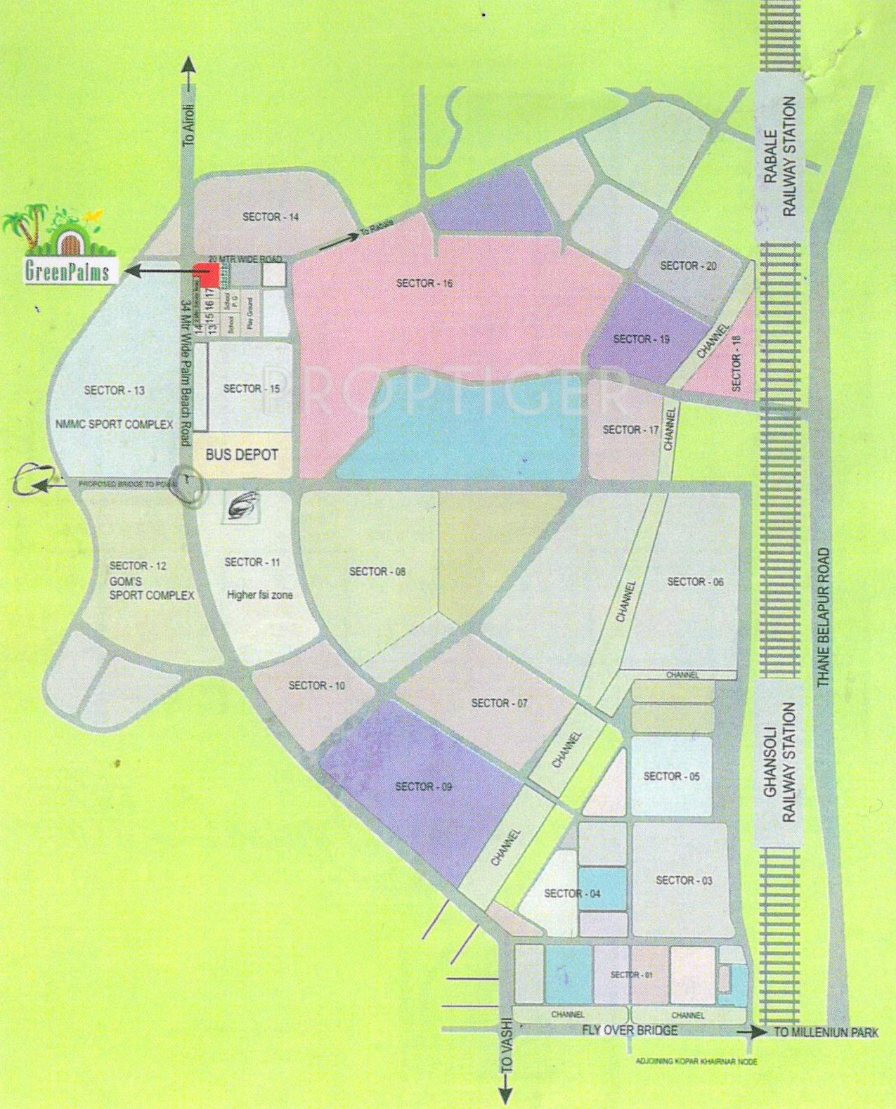 Images for Location Plan of Shanti Green Palms