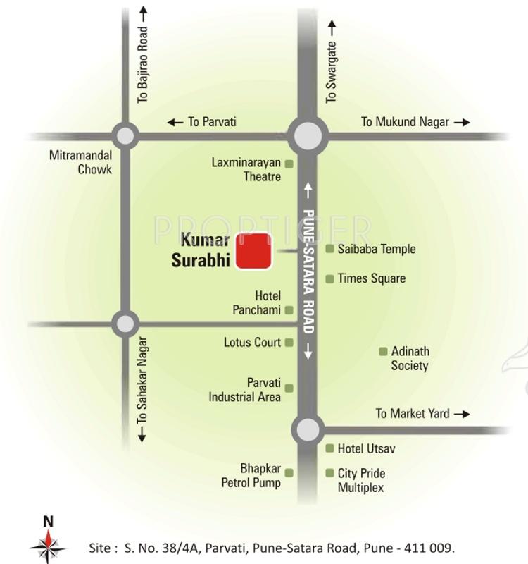 Images for Location Plan of Kumar Surabhi
