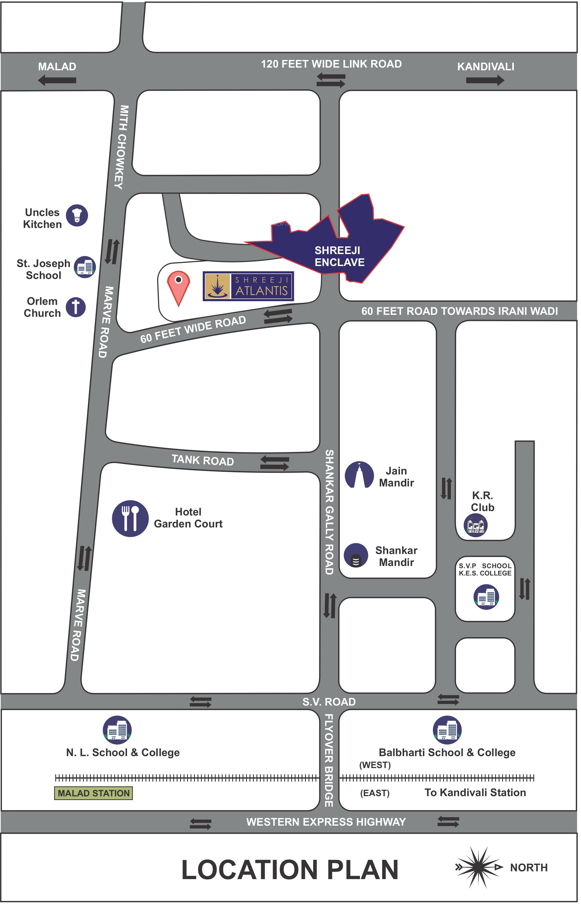 Images for Location Plan of Shreeji Atlantis
