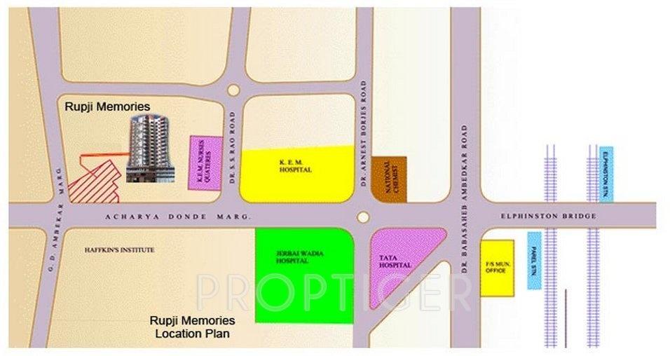 memories Images for Location Plan of Rupji Constructions Memories