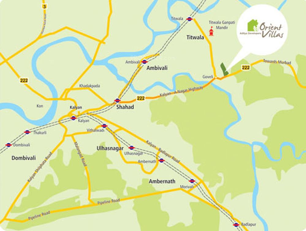Images for Location Plan of Aditya Developers Mumbai Orient Apartments