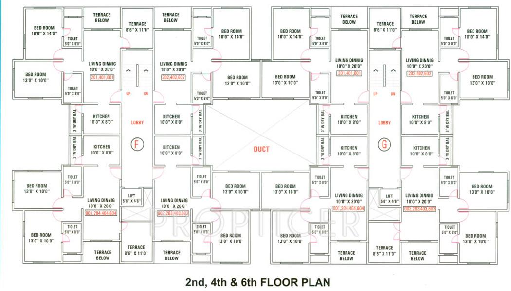Images for Cluster Plan of Ramesh Builders Hermes Drome