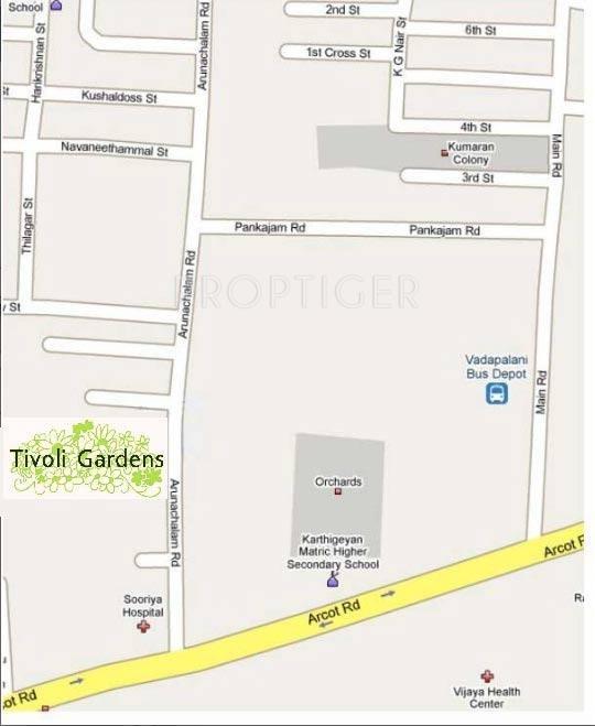 Images for Location Plan of Krishna Tivoli Gardens