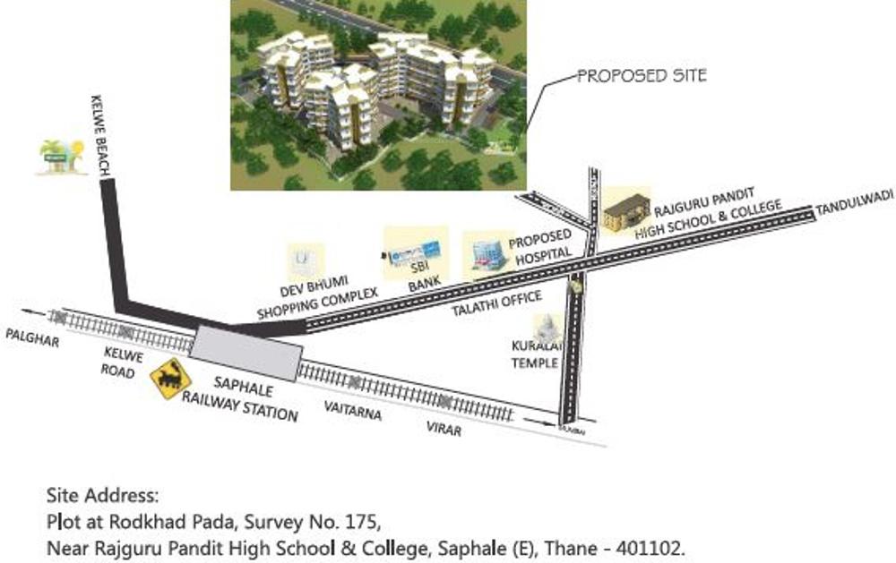 ashtavinayak Images for Location Plan of Shamiks Ashtavinayak