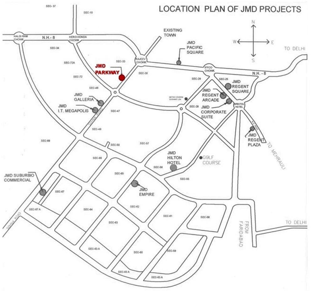 Images for Location Plan of JMD The Park Way